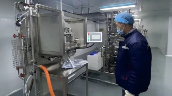 Tea Beverage Sterilization and BIB Filling System in Zhejiang, China