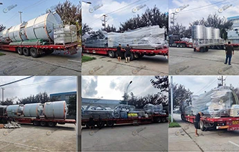 6 Truckloads Of Equipment For Guizhou Rosa Roxburghii Deep Processing Project Successfully Shipped